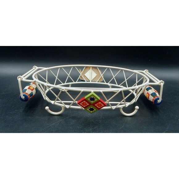 Temptations Bakeware By Tara Harvest Bounty Oval Basket Only 10.5 Inch - Picture 1 of 7